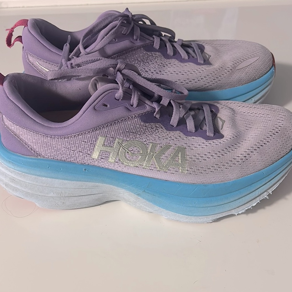 HOKA Women's Lavender Sky Road-Running Sneakers